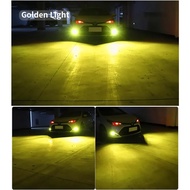 【ซื้อ 1 แถม 1】ไฟหน้ารถ ไฟหน้ารถ LED H7 H11 H8 H9 ไฟตัดหมอก LED ไฟหน้ารถจักรยานยนต์ LED Turbo ไฟตัดหม