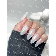 NAIL BOX HAND DESIGN&WHITE MIRROR RICE JELLY FEET (K76)