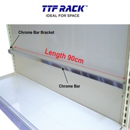 TTF Rack™ (CHB) Gondola Chrome Bar & Bracket Gondola Accessories For Hanging Hook