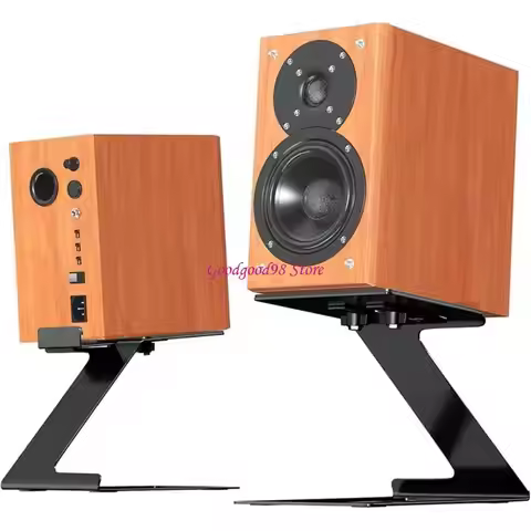 Metal Bookshelf Speaker Stand Desktop Speaker Stand Support 22lbs 6° Incline Speaker Stand Better Au