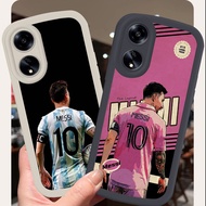 J-5 Messi 10 Soft Cover Case For OPPO A60 A58 A79 A38 A18 A78 A17 A17K 5G