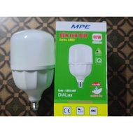 Genuine 40W MPE LED bulb, super bright LED light, white light plastic bulb