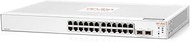 Aruba Instant On 1830 24-Port Gb Smart Switch - 24x 1G | 2X SFP | Fanless | UK Cord (JL812A#Acc)