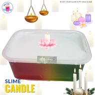LILIN SLIME CANDLE SLIME UNIQUE SLIME CANDLE SLIME SATISFAYING SLIME ASMR SLIME CHEAP BY MMA SLIME