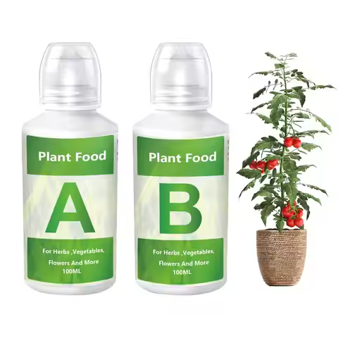 Hydroponic Plant Food Indoor Plant Fertilizer Organic Plant Food A & B Liquid Hydroponics Fertilizer