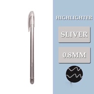 Gel pen Marker/Spidol/stabilo highlighter art painting Gold Silver Putih Pen Marker Spidol Metalik