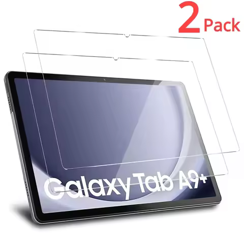 2 Pack Screen Protector for Samsung Galaxy Tab A9 Plus Tempered Glass Screen Protector HD Clear for 