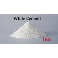 1KG White Cement / Simen Putih for Tiles Filler Grout Jubin White Cement White Cement for Tiles