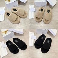 The row Women's Shoes Slippers Wool Slippers Fur Slippers Casual Snow Shoes Women's Shoes
