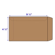 Envelope Brown (4 1/2" x 9 1/2")
