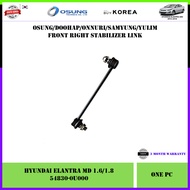 Hyundai Elantra MD 1.6/1.8 Front Stabilizer Link 1pc (LH RH Same 54830-0U000 / 2S500 / D3000)