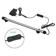 19 Cm Waterproof RGB Aquarium Light Fish Tank LED Submersible Light Lamp Underwater Aquarium Decor L