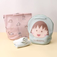 櫻桃小丸子手提洗衣袋-正版授權 分隔式洗衣袋 洗衣網 大容量