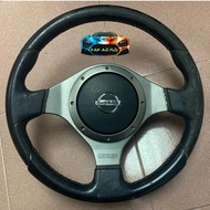 NISSAN NISMO MOMO RED STICH STEERING WHEEL Z33 350Z 370Z ACCESSORIES ✅✅