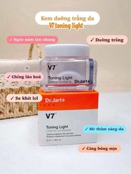 Kem Dưỡng Trắng Da Dr Jart V7 Toning Light 50ml.