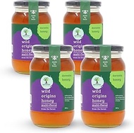 Last Forest Unprocessed Wild Origins Honey 500g, Raw Honey with No Added Sugar or Additives (Pack of