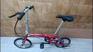 Dahon Gemini UNO Foldable Bike 16'' 大行紅色摺疊單車 / 最低價