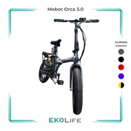 Knobby Fat 16x3" Tyre Electric Bicycle| LTA-Approved | Mobot Orca 3.0 Electric Bicycle