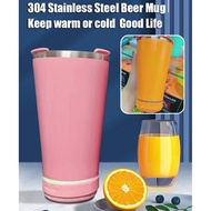 Smart Beer Mug With Bluetooth Speaker/Multifunctional Stainless Steel Tumbler/With Heat ulationHT99 