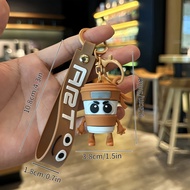 Bandai | Italian Brainrot Tung Tung Sahur Keychain Hanging Pendants Ornaments Abstract Model Figurin