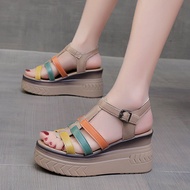 TOP★Venkao giày đế xuồng 7 phân giày công sở đế xuồng giày đế xuồng dép nữ đế cao 5 phân giày nữ đẹp