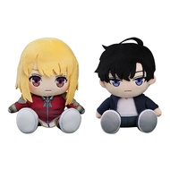 SDSyAnime Plush Toys Sung Jin Woo Plushies Cha Hae-In figure Cartoon Stuffed Doll soft Decora Pillow