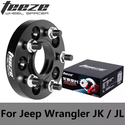Teeze PCD 5x127 CB 71.6 M14X1.5 1/2 Wheel Spacers Adapter Suit For Jeep Wrangler JK / JL Wheel Space