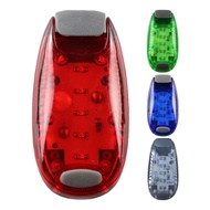 Cycling 5LED Safety Warning Blinker with Clip Velcro for Night Outdoor Use