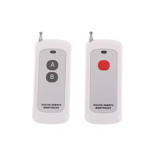 EV1527 433MHZ High-power Remote Controller 1000m 1/2 Button Learn Code Garage Gate Door Opener Remot