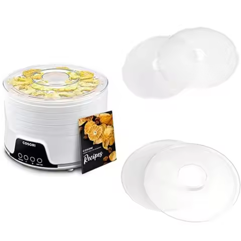 Food Dehydrator Pioneer Style CFD-N051-W Food Dehydrator Machine Mesh Screen CFD-MS051-WUS Food Dehy