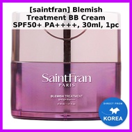 [saintfran] Blemish Treatment BB Cream SPF50+ PA++++, 30ml, 1pc / Korean BB Cream / Blemish Treatmen
