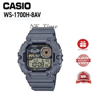 100% ORIGINAL CASIO DIGITAL WS-1700H-8AV /WS-1700H-8A / WS-1700H