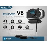 บูลทูธติดหมวกกันน็อค Vimoto V6/ V8 Helmet Bluetooth Headset microphone Intercom