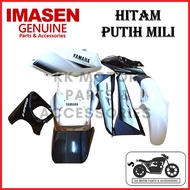 [FULL TANAM ] COVERSET RXZ IMASEN HITAM MILI / PUTIH MILI / HITAM PUTIH MILI  (SIAP BAJAK / MAGAT RI