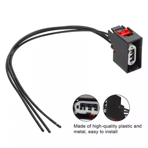 Front Turn Signal Connector W/ Tube 68065016AB Compatible with Wrangler JK 2007-2018