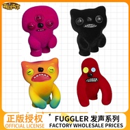 FUGGLER FUGGLER FUGGLER Figure Cute Tooth Monster Sound Effect Series Sound Toy Induction Touch Fart