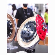 INSPEED Hard Speed Brake Calipers CS6 CS4 Set Brake Four Piston Six Piston Modified Front Six Rear F