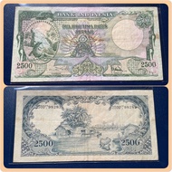 numismatik Uang Kuno Indonesia 2500 Rupiah Seri Komodo th 1957 A002