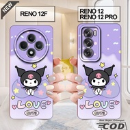 Oppo RENO 12 case _ oppo RENO 12F case _ oppo RENO 12 PRO case - flexible clear black silicone case