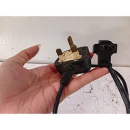C7 Figure-8 2 Pin Power Cable to 3 Pin UK Plug