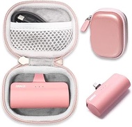 CaseSack Case for iWALK Mini/iWALK LinkPod Portable Charger for iPhone compactable with 4500mAh, 3350mAh, 4800mAh Rose Gold