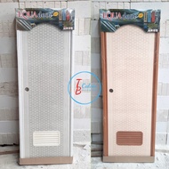 READY Pintu Kamar Mandi / Pintu PVC Motif (EQUADOOR) Maspion PVC tanpa
