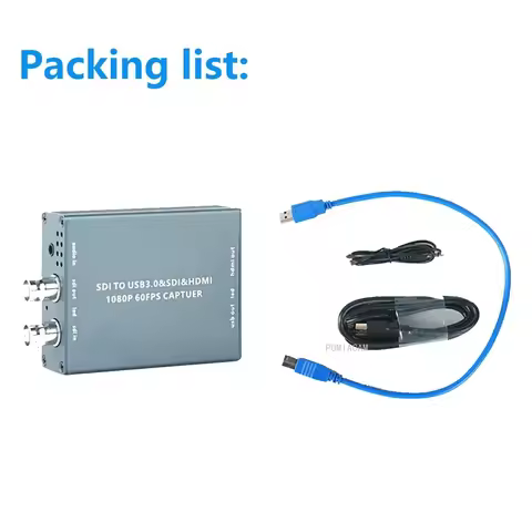 SDI Acquisition Card SDI To USB 3.0&SDI&HDMI 1080P 60FPS CAPTUER Recorder SDI To USB/HDMI Audio and 