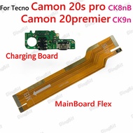 For Tecno Camon 20s pro CK8nB Camon 20premier CK9n USB Dock Charging Port Charger Board Main Motherb