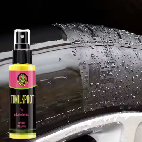 Car Tire Shine Coating Type Wax Polish High Gloss Agent Long Lasting Protection Type Shiny Cream Pol