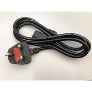 Malaysia 3 pin plug power cable 13A fuse