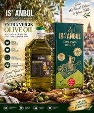 ISTANBUL Extra Virgin Olive Oil – 5 Liter Family Pack