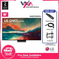 [Free Installation within Klang Valley Area] LG QNED86 86 Inch Smart 4K UHD TV with α5 Gen5 AI 4K Pr