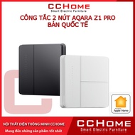 [International] Aqara Z1 Pro 2-button switch - Zigbee connection, homekit support