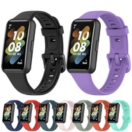 [HOT JUXXKWIHGWH 514] สายซิลิโคนสำหรับ Huawei Watch Band 7อุปกรณ์เสริมสมาร์ทเปลี่ยนสายนาฬิกาสายรัดข้อมือ Correa สร้อยข้อมือสำหรับ Huawei Band 7
